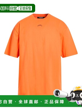 1h可退 香港直邮a cold wall 男士 基础款T恤 orange橙色 舒适时