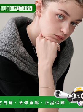 1h可退 日本直邮NOJESS 女装 简约银质手链 星屑光泽链条设计 302