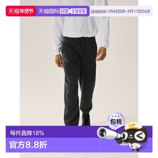 欧洲直邮Arc'teryx 始祖鸟 EMBLEM JOGGER 抓绒束脚休闲长裤 男装