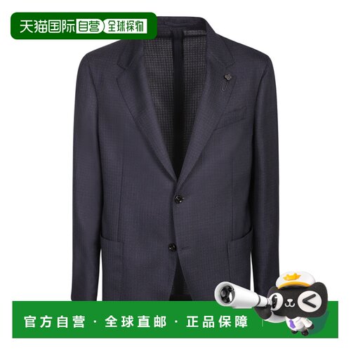欧洲直邮LARDINI 男士西服外套 SS2026 CN6202EPA 【付后1h可退】