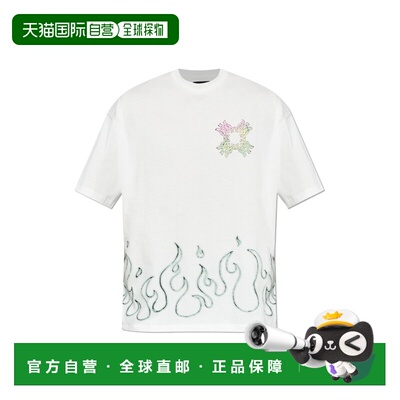 香港直邮AMIRI 男士T恤 AMTOJR11480127 AW2026 白色 T-shirt wit