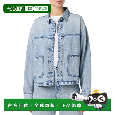 自营JOE'S Jeans Oversized Denim Jacket - blue 美国奥莱直发