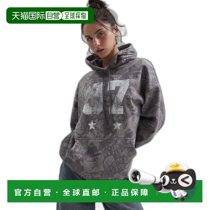【美国直邮】Urban Outfitters 迷彩图案大连帽衫 女士卫衣 97号