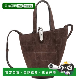 1h可退 香港直邮Jacquemus 女士 棕色 The small Bambola 托特包