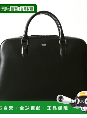 1h可退 日本直邮Capitano 男装 牛革1室商务公文包 轻量905g 出差