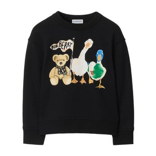 男童卫衣 圆领运动衫 81085741 花色 SS2025 BURBERRY