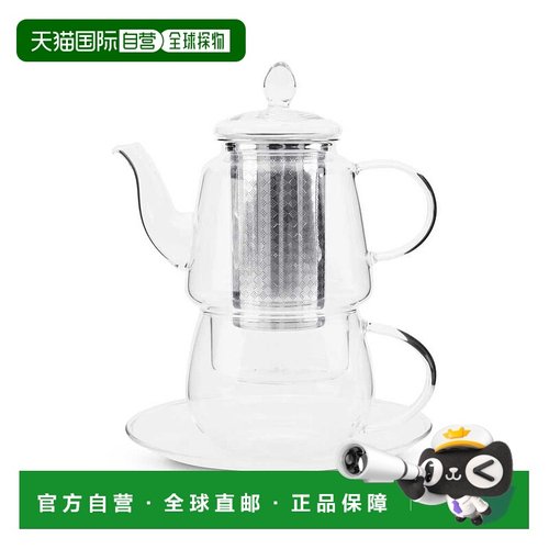 澳大利亚直邮T2 一人份高档玻璃茶 T2H205ZZ016茶具茶壶