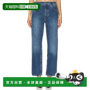 蓝色 女士 Benson 牛仔裤 香港直邮ANINE A0610010直筒裤 BING