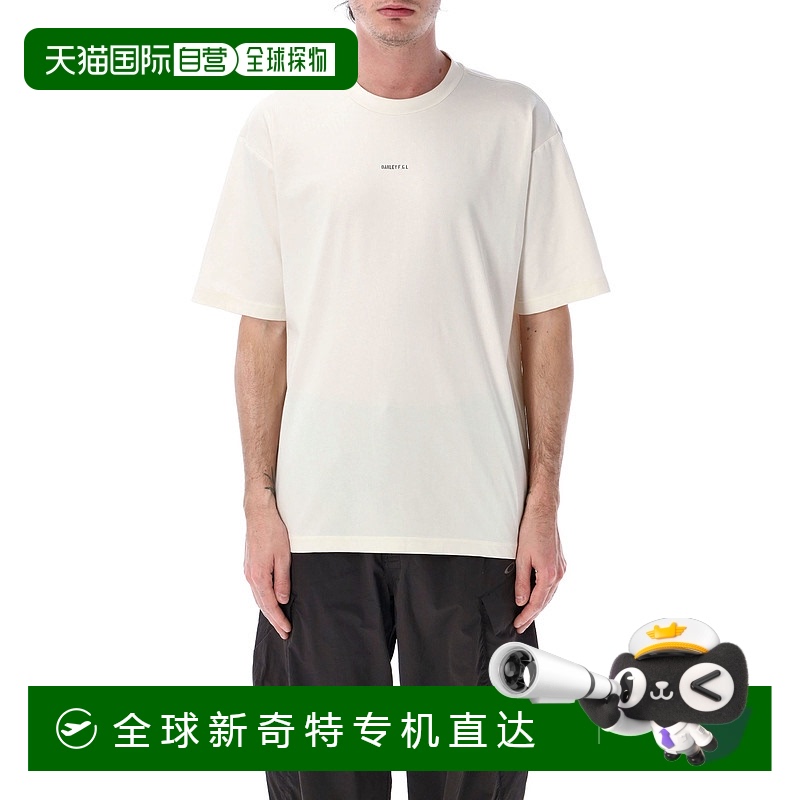 1h可退 香港直邮OAKLEY 男士T恤 FOA40758101N SS2025 黑色 圆领T