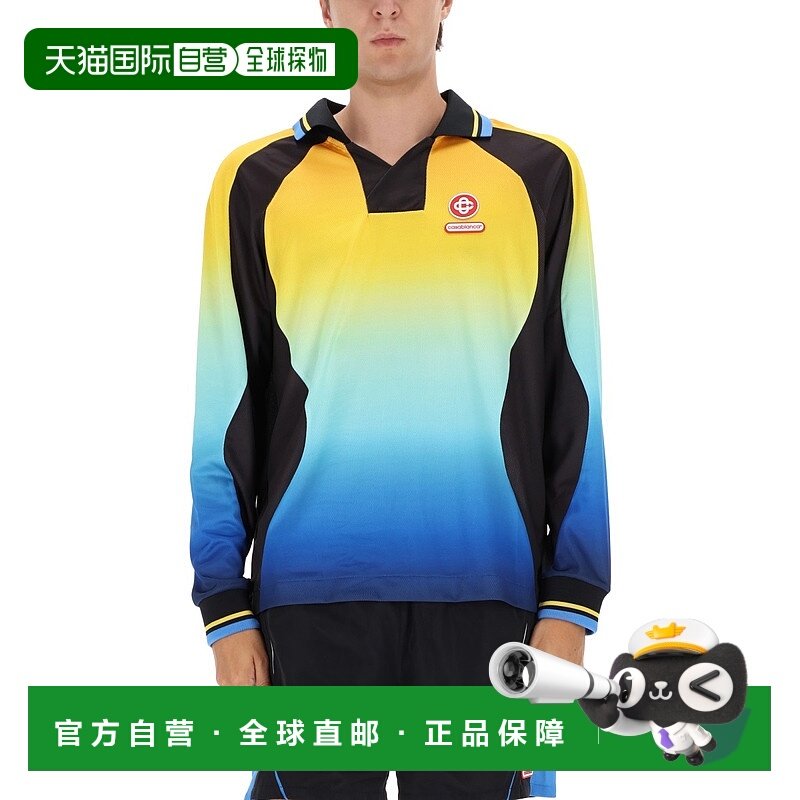 香港直邮Casablanca 男士 FOOTBALL T恤 MAW25JTP41501GRADIENT