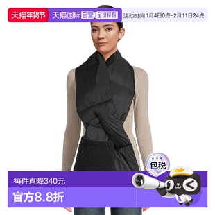 1h可退 香港直邮Ugg 女士 Aw fluff 轻便围巾 black黑色 舒适时尚