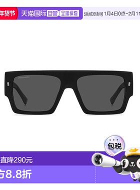 香港直邮DSQUARED2 男士太阳镜 D20165S807IR SS2025 黑色 1N4X57