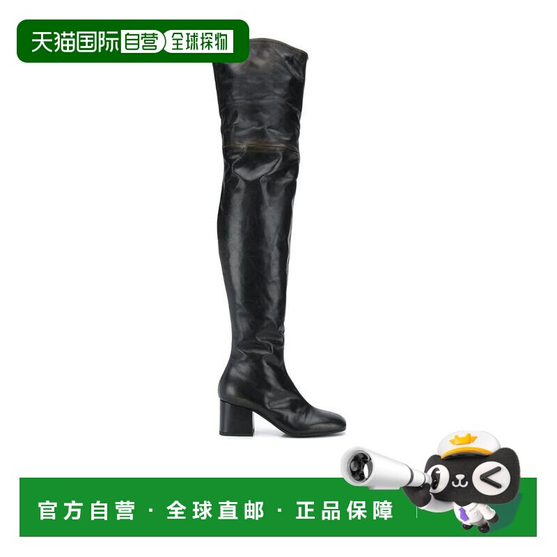 香港直邮奢淘 Marni 过膝高跟靴子 女 STMS005306P3581厚底鞋女靴图片