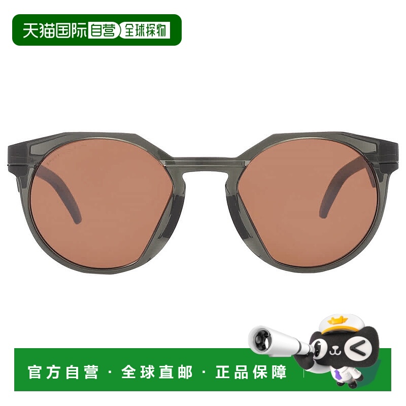 自营Oakley HSTN Prizm Tungsten Polarized Round Men's Sunglas