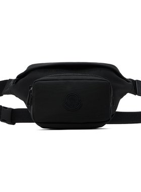 潮奢 Moncler 盟可睐 男士 黑色 Durance 腰包 J209A5M00005M4975