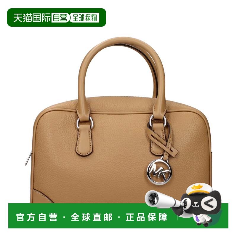 自营Michael Kors女式皮革手提包-棕色 斜挎包单肩包美国奥莱直发,箱包皮具/热销女包/男包,通用款女包,淘宝优惠券,粉丝福利购,淘宝优惠卷