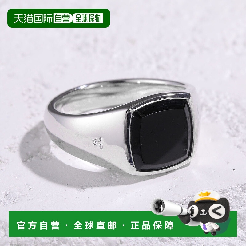 日本直邮TOMWOOD 女士戒指 Kay 戒指 抛光玛瑙 101276 戒指 925