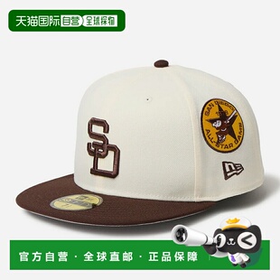 日本直邮New Era 59FIFTY MLB 双色圣地亚哥教士队库珀斯敦棒球帽
