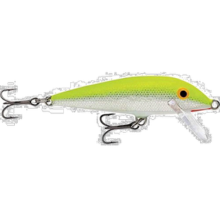 Rapala乐伯乐 路亚饵 米诺Countdown 彩色 9cm12g 银彩