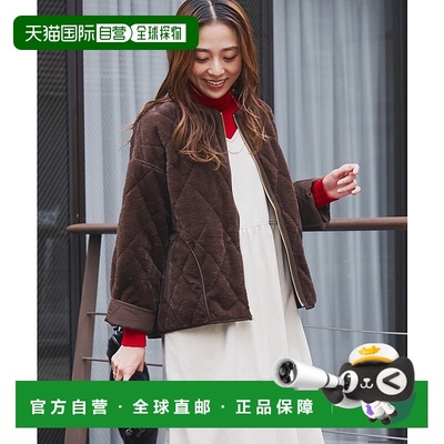 1h可退 日本直邮un dix cors 女装 2WAY可穿 双面拉链绗缝夹克 UN