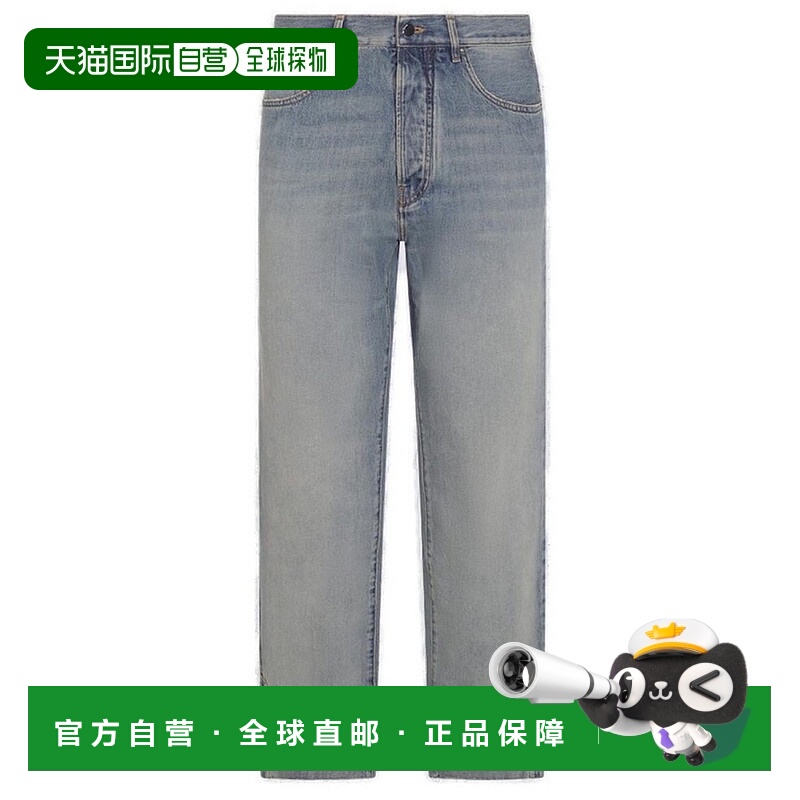 1h可退 香港直邮AMIRI 男士 直筒喇叭牛仔褲 AMDNGH1089ANTIQUEIN