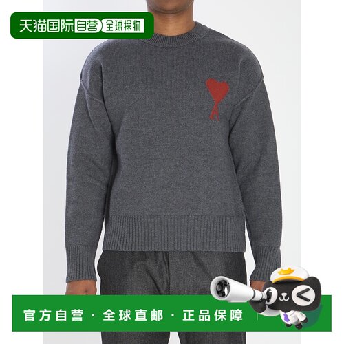 1h可退 香港直邮Ami Paris 男士针织衫 UKS838018084