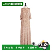 香港直邮Dior 611L42A5506X4220长裙 连衣裙 Devore 天鹅绒长款