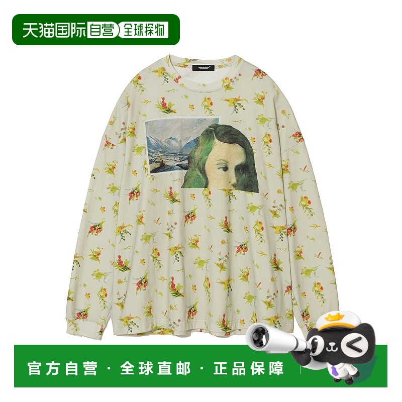 1h可退 日本直邮UNDERCOVER 男装 棉质长袖T恤 德国乐队FAUST联名