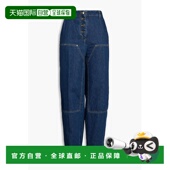 1h可退 SFPJE00692BLUEJEAN 高腰锥形牛仔裤 香港直邮Sandro 女士