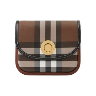 Burberry 80696561 中号格纹单肩包 Elizabeth