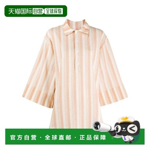 香港直邮Jil Sander 条纹大款女装polo衫 JSPQ705060-WQ257418