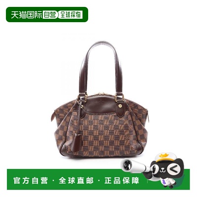 日本直邮中古LV路易威登女包A级95新Verona PM涂层/防水帆布单肩