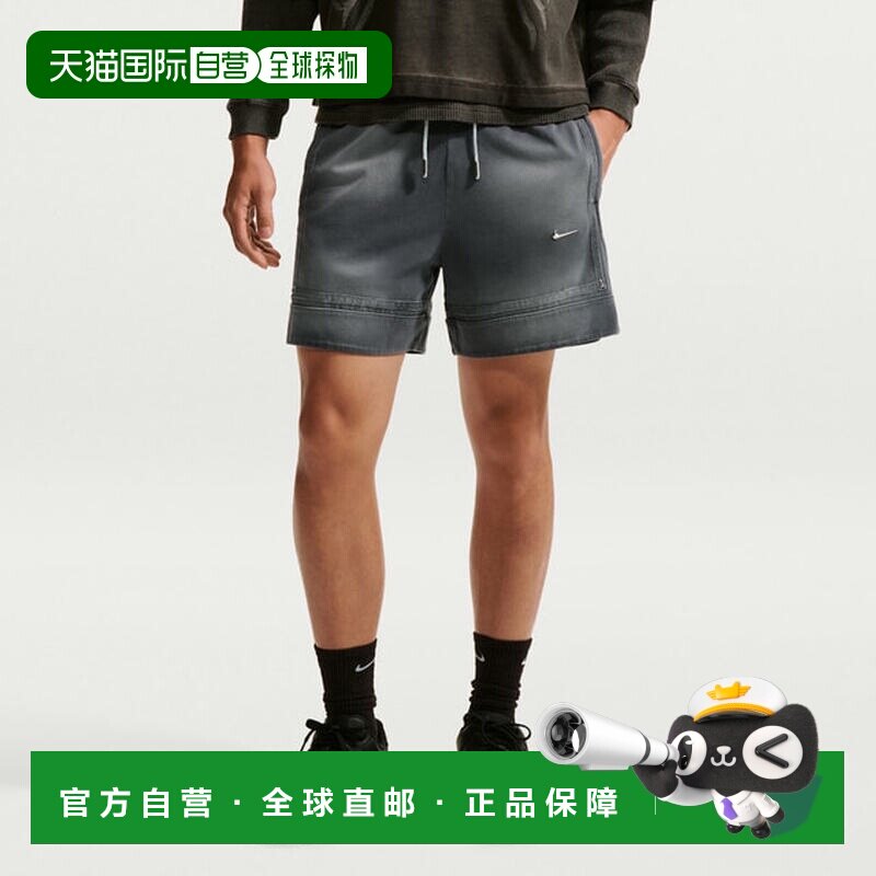 日本直邮Nike 运动系带简约休闲短裤 男款耐克图片
