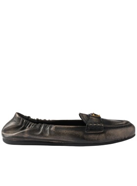 Prada 圆头乐福鞋 1D922N6H3F005