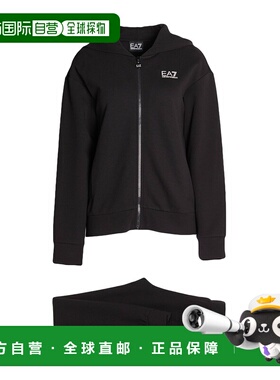 1h可退 香港直邮Ea7 女士 Outfit 运动运动装 black黑色 舒适时尚