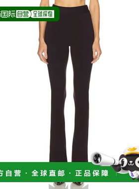 1h可退 香港直邮Courreges 女士 双下摆棉毛布裤子 425MPA441FI00