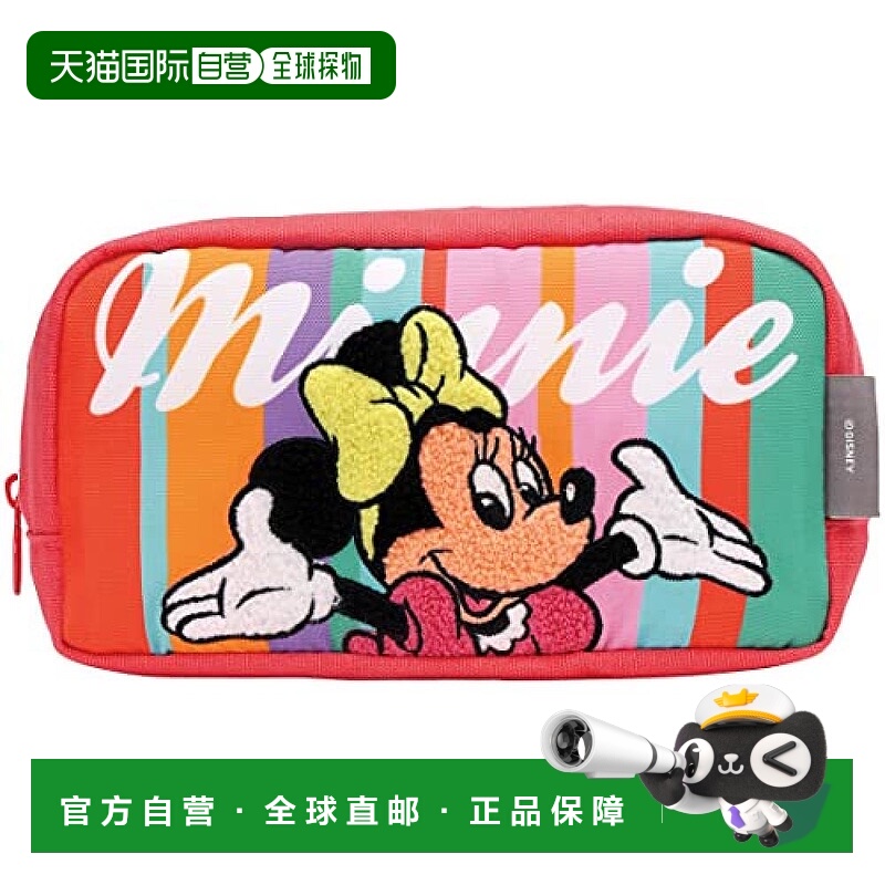 【日本直邮】Skater斯凯达 笔袋 迪士尼米妮鼠 ZPC1-A文具袋笔盒