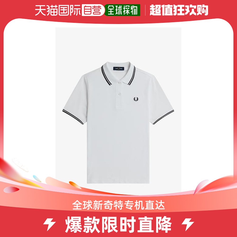 香港直邮潮奢 Fred Perry 女士Fred Ld00 斜纹Polo衫 女装/女士精品 衬衫 原图主图