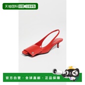 舒适时尚 1h可退 Kitten 折叠露跟女鞋 香港直邮Courreges 女士