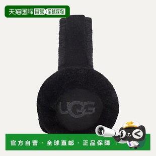 自营欧洲直邮UGG 女士黑色耳罩耳套