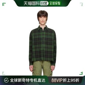 香港直邮潮奢 John Elliott男士绿色 Hemi衬衫 E47I86638A