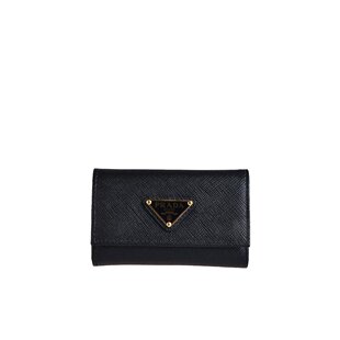 Prada 1PG004QHH 小牛皮钥匙钱包