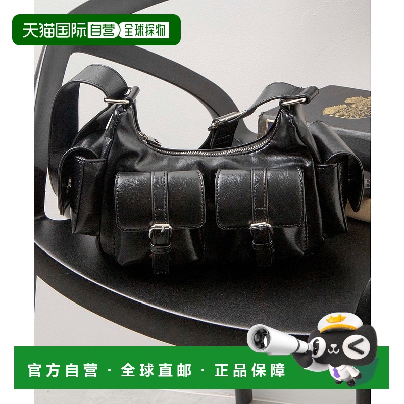 1h可退 日本直邮WEGO 女士金属设计口袋斜挎包 WE24AW07SG0001