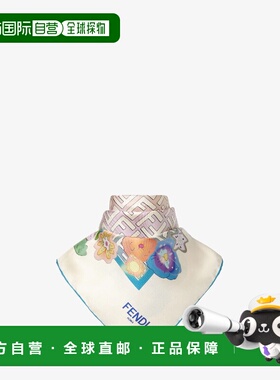 1h可退 欧洲直邮FENDI 芬迪 26春夏 FXT091AWHHF1VHL 女士 围巾 F