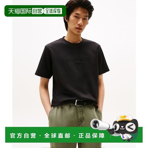日本直邮TOMMY HILFIGER 皮克交织压花T恤 [TO3203EM012700]