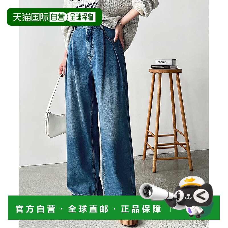 日本直邮GeeRA 2Tuck Wide Denim