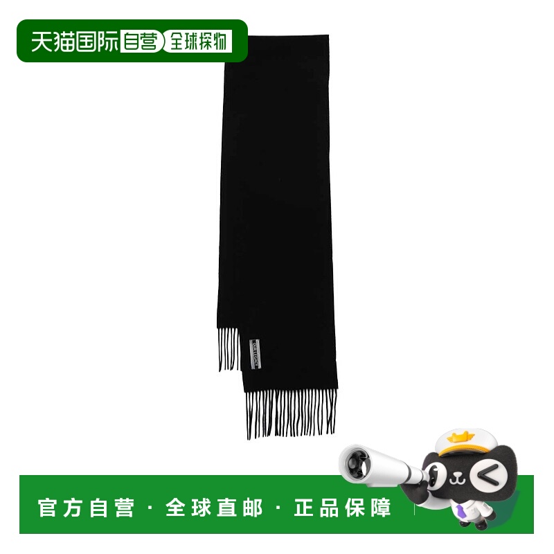 1h可退 香港直邮OUR LEGACY 男士围巾 A4248EAB AW2024 黑色 Esta