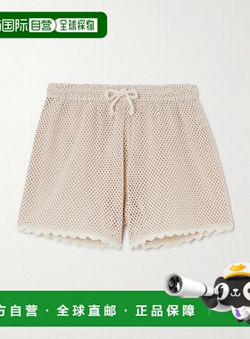 香港直邮SEA 海洋 女士 Sally 钩花棉质短裤 RS25736