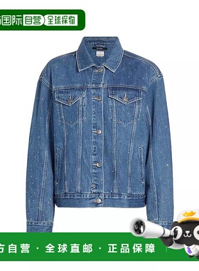 1h可退 【美国直邮】Ksubi女士外套牛仔宽松休闲时尚 保暖舒适 潮