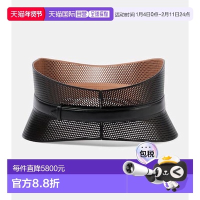 1h可退 香港直邮Alaia 女士 Neo Bustier 皮带腰带 black黑色 舒